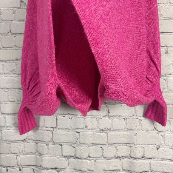 Nic and Zoe Cozy Crush Cardigan Womens Size M/L in Pink Orchid Petal Lagenlook - Picture 13 of 16